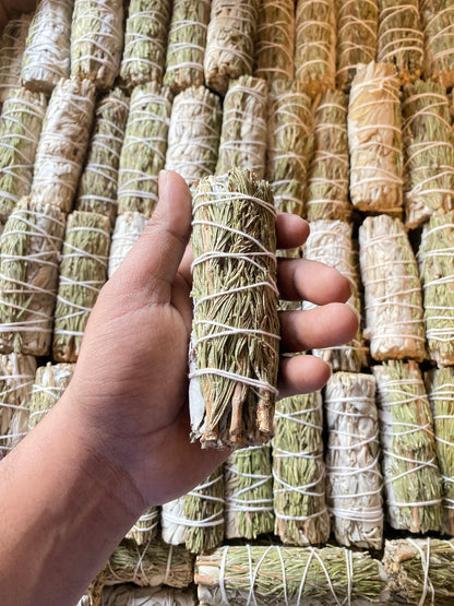 Sage & Rosemary Smudge Stick: Cleanse, Purify, and Elevate Your Space with this Powerful Blend of Sacred Herbs.