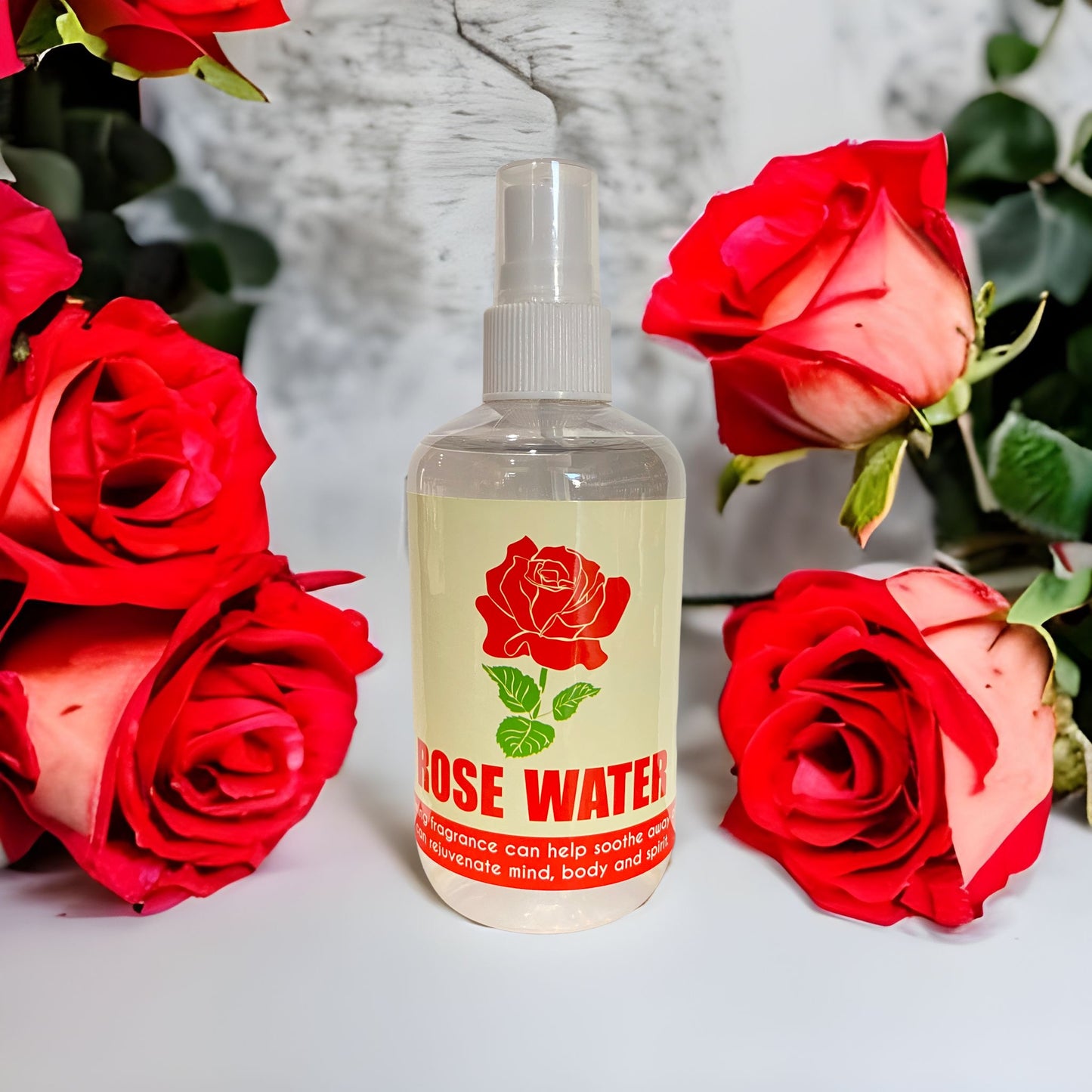 Rose Water Spray: 8 Fl oz of Beautiful Aroma in a Spray Bottl