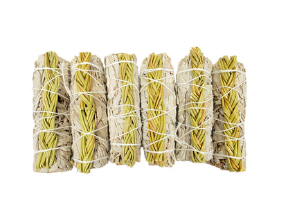 Serenity Twist: White Sage & Mexican Sweetgrass Harmony Blend