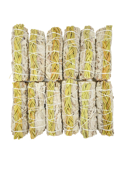 Serenity Twist: White Sage & Mexican Sweetgrass Harmony Blend