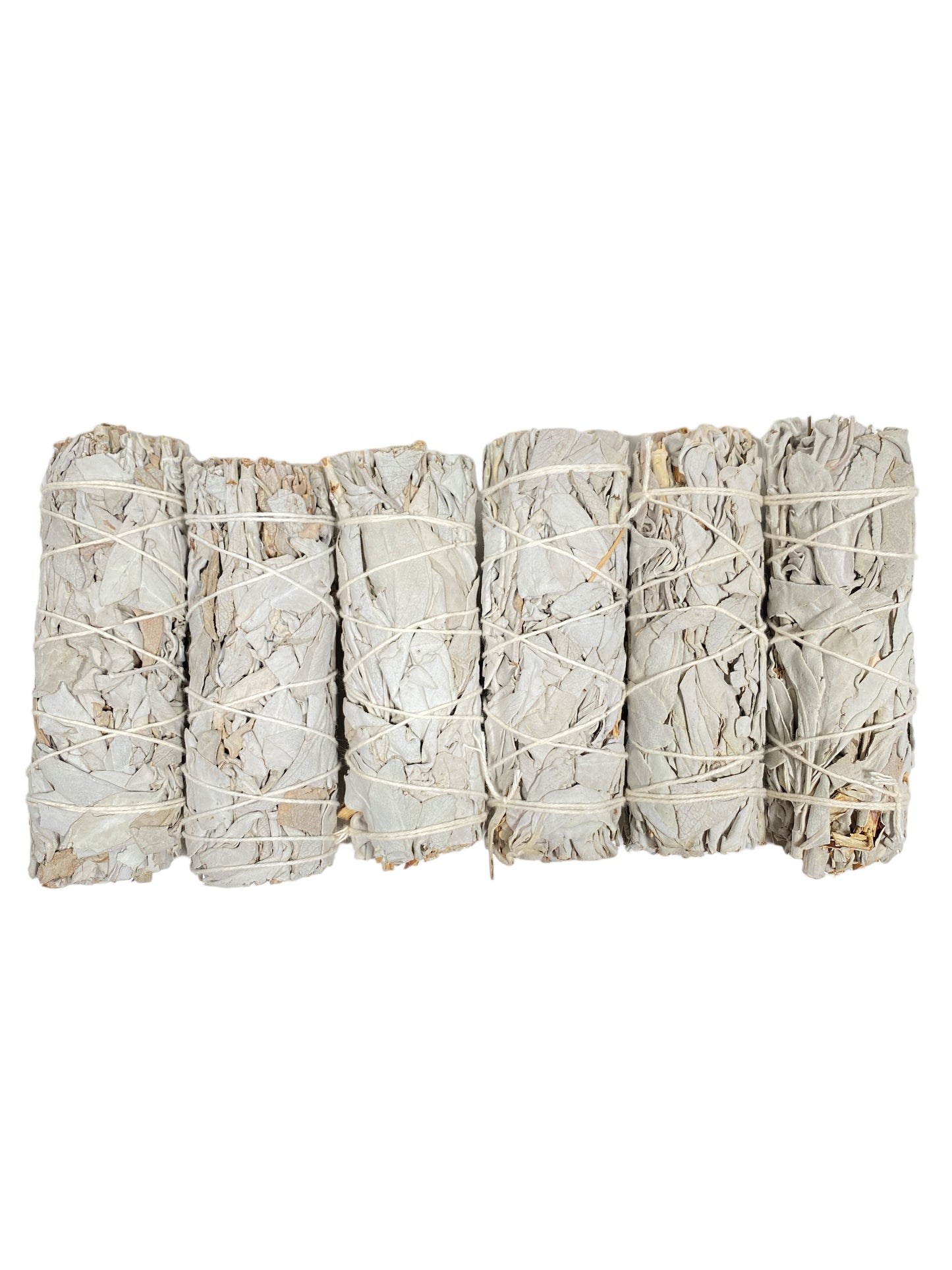 Natural White Sage Smudge Stick - 4" | Cleansing Bundle for Energy & Home | Sacred Aroma