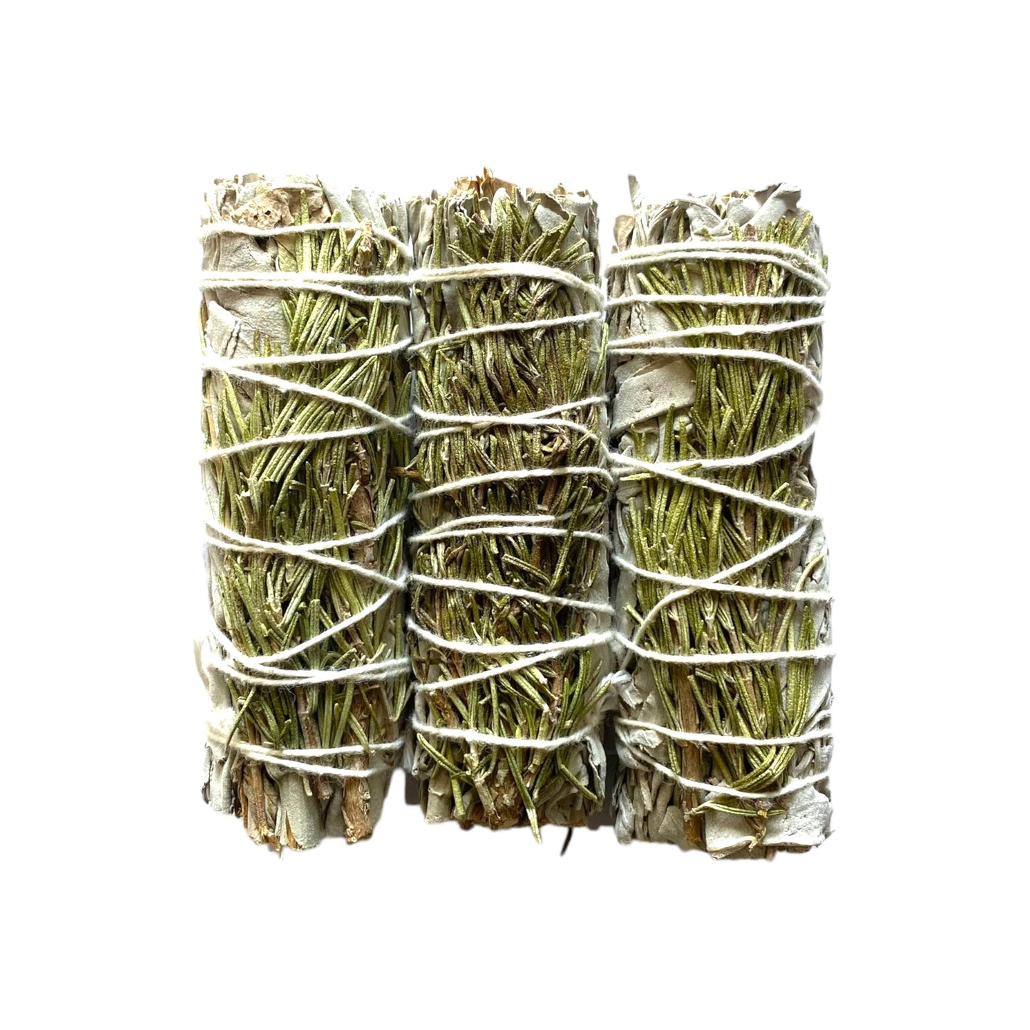 Sage & Rosemary Smudge Stick: Cleanse, Purify, and Elevate Your Space with this Powerful Blend of Sacred Herbs.